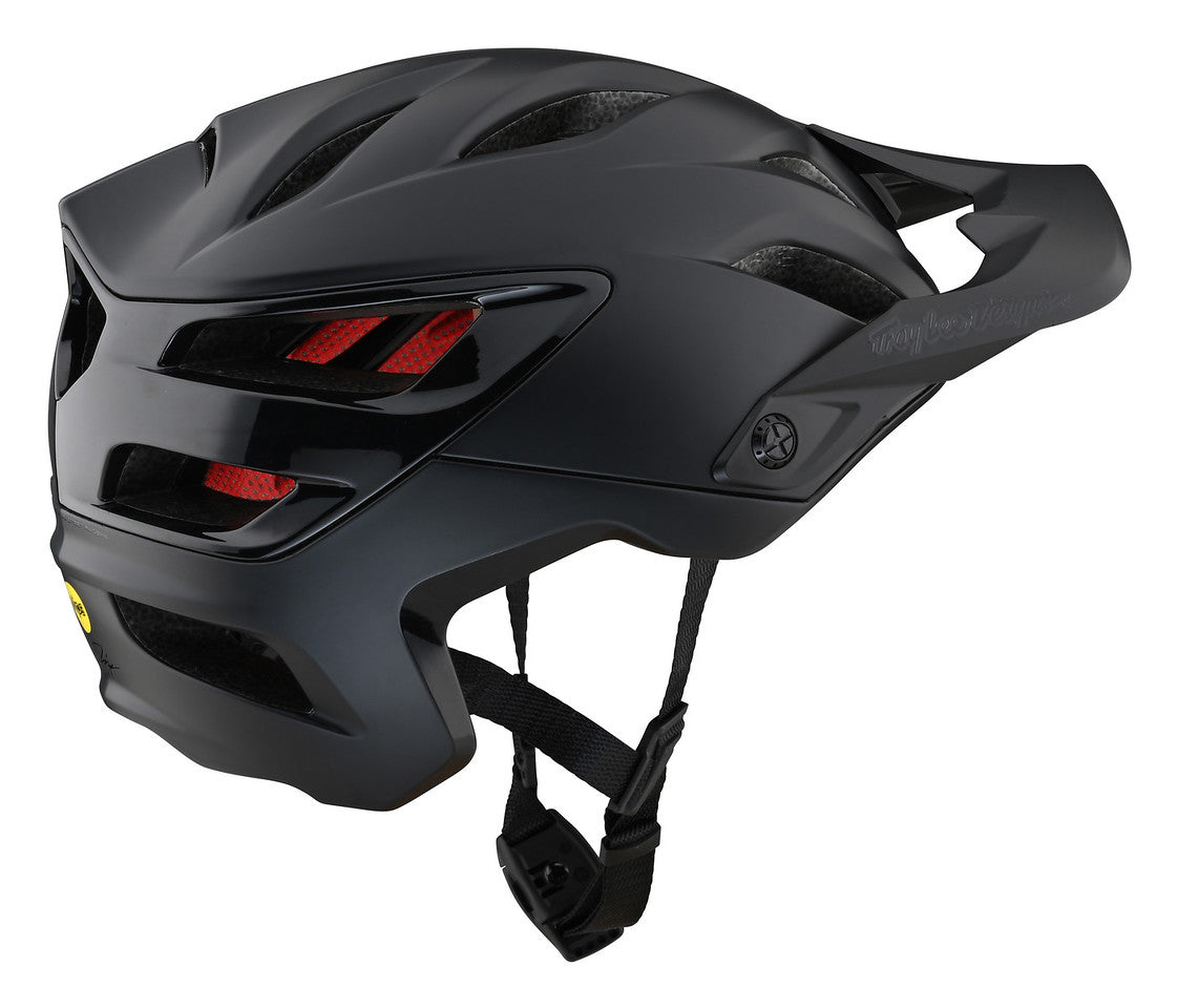 Casco Troy Lee Designs A3 con Mips Uno Black